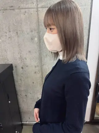ショート 透明感カラー🌿ボブ ✨飛田　ケイのヘアスタイル