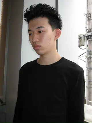 ショート パーマ メンズ Daiki メンズヘアのヘアスタイル