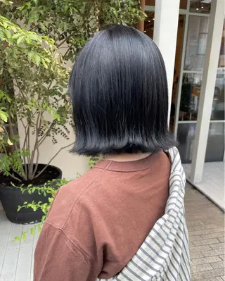 ショート カラー 【完全個室】髪質改善 暖色カラー/山崎唯奈のヘアスタイル