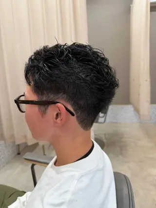 メンズ TELAHAIR 店長TAIKIのヘアスタイル
