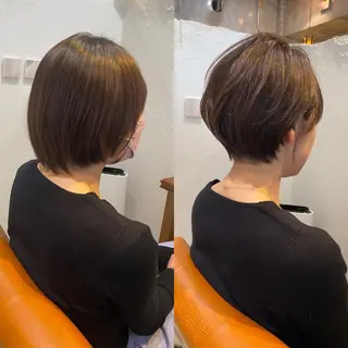 ショート カラー 小林 佳祐のヘアスタイル