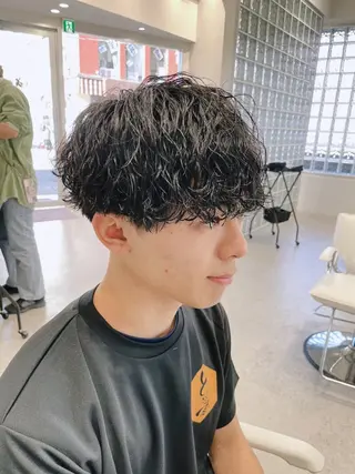 メンズ 無料ショートモデル 募集中❗️秋山ひらいのヘアスタイル