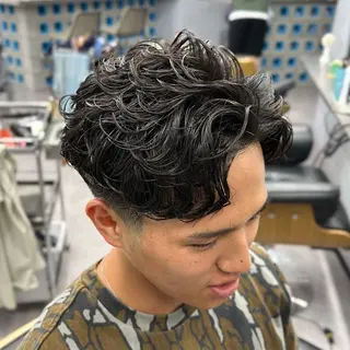 ショート パーマ メンズ 池袋/カラー/パーマ NATSUのヘアスタイル