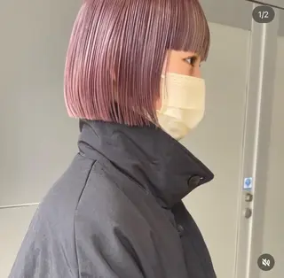ミディアム oma　袮次金 鈴香のヘアスタイル