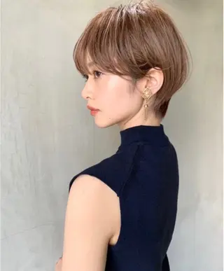 ショート 岡部 ひな/銀座のヘアスタイル