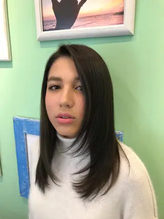 ロング 榎本 稔久のヘアスタイル