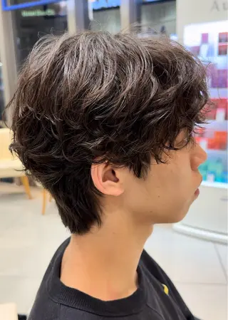 パーマ メンズ メンズ縮毛矯正 ♠️店長下平隼人のヘアスタイル
