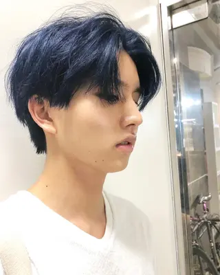 カラー ヘアアレンジ メンズ メンズ特化✂️栗原 侑也のヘアスタイル