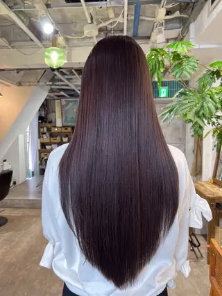 ロング 髪質改善専門店 エイジングケアのヘアスタイル