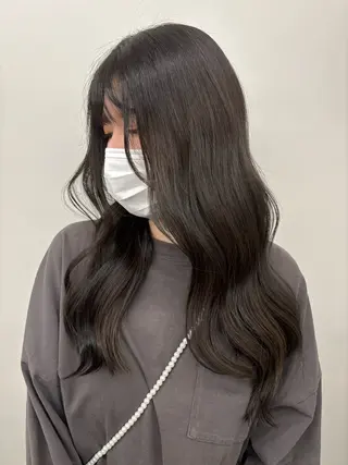ミディアム カラー 🎀透明感× 赤み消し🎀正源のヘアスタイル