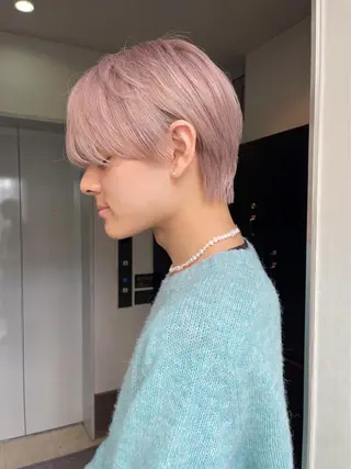 カラー 永田 優希のヘアスタイル
