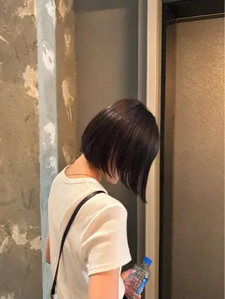 ショート カラー 関口 玲那のヘアスタイル