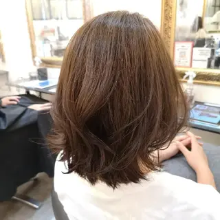 ミディアム カラー ✨艶髪✖癒し✨🍀 miyazawaのヘアスタイル