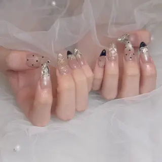 ネイル MAKI💎綺麗め 大人可愛い/堺筋本町のネイルデザイン