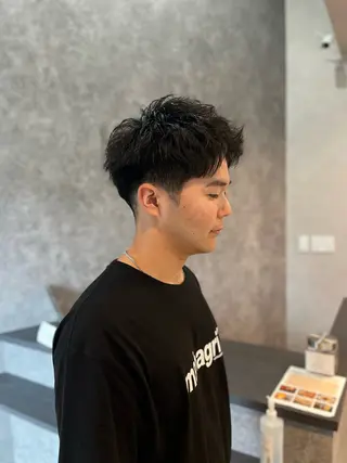 メンズ パーマスタイル特化◎ 永戸圭汰のヘアスタイル