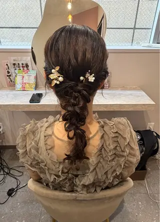 ヘアアレンジ Mila Makiのヘアスタイル