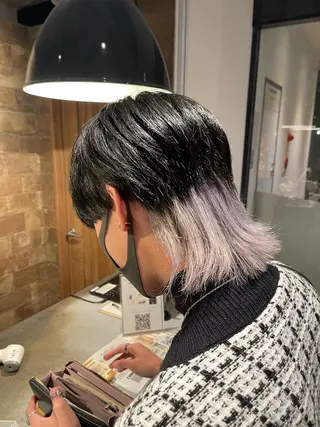 カラー メンズ 吉田 剛のヘアスタイル