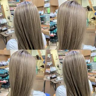 ロング 神 甚八のヘアスタイル