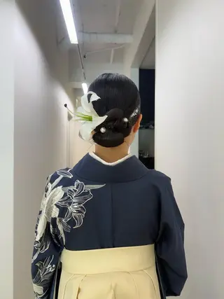 ヘアアレンジ 髪質改善/韓国/ ヘアセット/夏美のヘアスタイル