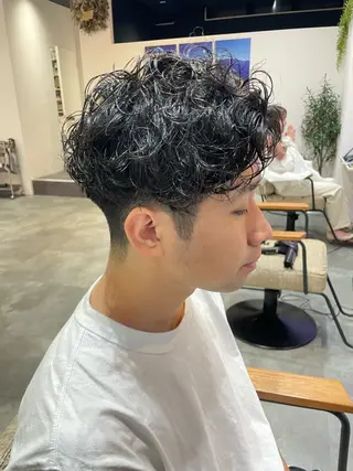 ショート パーマ ヘアアレンジ メンズ 🔥メンズ特化🔥 木村 祐太のヘアスタイル