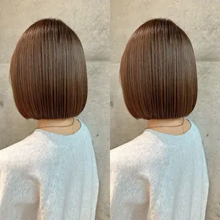 ミディアム カラー ✨髪質改善特化✨副 店長椎葉信乃介のヘアスタイル