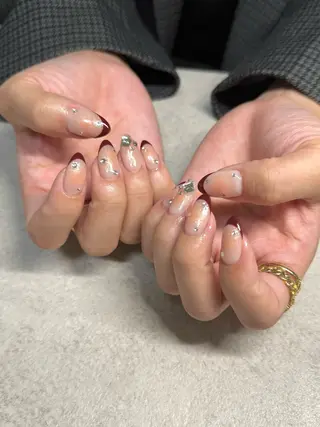 ネイル ネイルルーム チャームのネイルデザイン