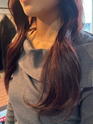 ロング カラー ✨艶カラー/韓国ヘア ✨momoriのヘアスタイル