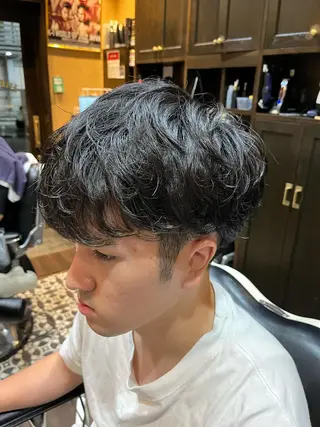 ショート メンズ 工藤 千織のヘアスタイル