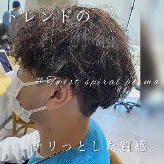 パーマ メンズ 似合う髪型が 分からない方へのヘアスタイル