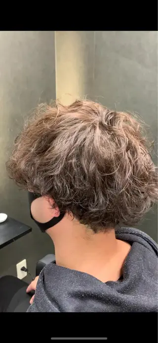 パーマ メンズ 倉田 よしきのヘアスタイル