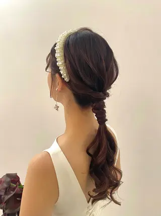 ロング ヘアアレンジ eye.hair　◎ akiのマツエク・マツパデザイン
