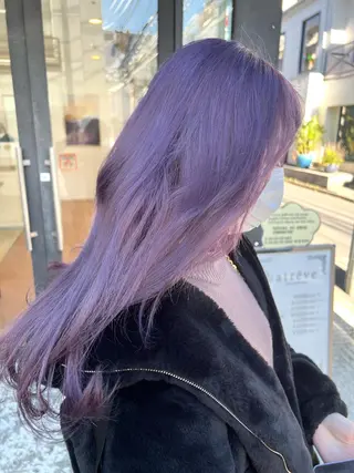 ロング カラー ヘアアレンジ 🌈インナーカラー ‘ショウマ’🌈のヘアスタイル