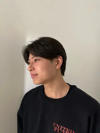 ショート メンズ enrichミヤモト ヒロヤのヘアスタイル