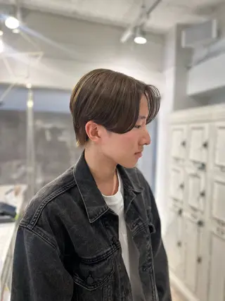 カラー メンズ 塚本 希来のヘアスタイル