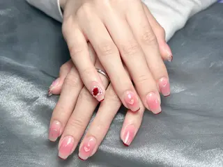 ネイル H3 Nail Tsuki🦋💙のネイルデザイン