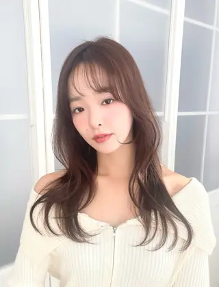 韓国ヘアメイク🎀/ 縮毛矯正✨山本媛香のヘアスタイル