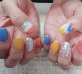 ミディアム プチネイル MIKIのネイルデザイン