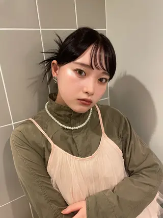 カラー 骨格診断カット ひより FILMSのヘアスタイル
