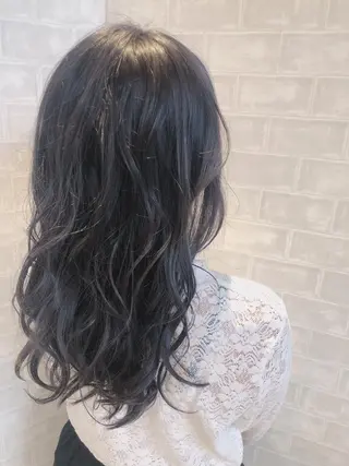 セミロング カラー ヘアアレンジ 久保田 茜のヘアスタイル