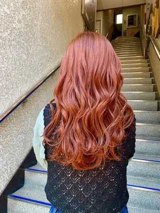 ロング カラー 小林 千紗のヘアスタイル