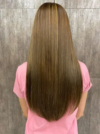 ロング パーマ miq 駒込店所属・ANNA ㅤㅤㅤㅤㅤのヘアスタイル