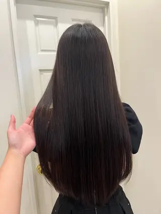 ロング よこやま なぎさのヘアスタイル