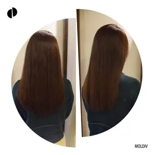 ロング カラー ✨縮毛矯正✨髪質改善 ナカシマ ユミのヘアスタイル