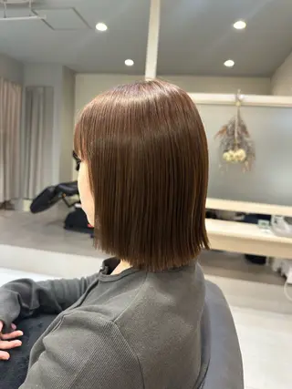ミディアム jiji /北四番丁 押切瑠奈のヘアスタイル