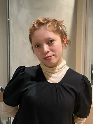 セミロング パーマ ヘアアレンジ 🎀オイダイラ モモカ🎀のヘアスタイル