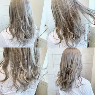 ミディアム カラー ヘアアレンジ 🌿‬ ܸAir 透明感🌱西村知佳のヘアスタイル