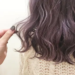 ミディアム カラー 代表🎀 ふわモテ愛 され髪🩷yumiのヘアスタイル