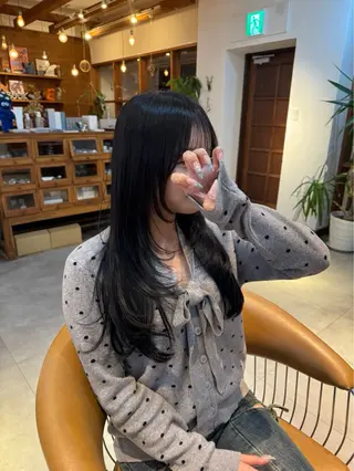 ロング カラー Hiyori/透明感 /ボブ/矢場町のヘアスタイル