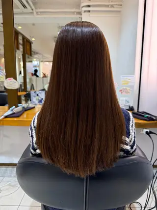 ロング パーマ 髪質改善/艶髪/大竹 穂香🦉のヘアスタイル