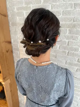 セミロング ヘアアレンジ Topstylist YUKIのヘアスタイル